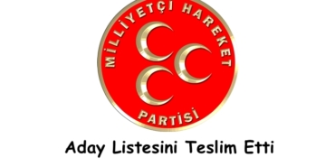 MHP Tosya Teşkilatı Aday Listesini Teslim Etti