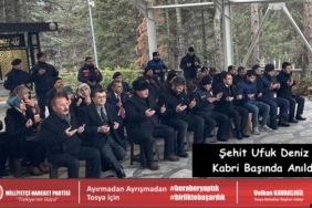 Şehit Ufuk Deniz Kabri Başında Anıldı