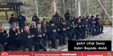 Şehit Ufuk Deniz Kabri Başında Anıldı