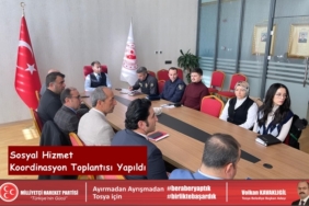Sosyal Hizmet Koordinasyon Toplantısı Yapıldı