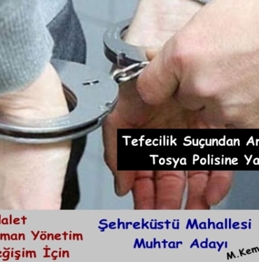 Tefecilik Suçundan Aranan Şahıs Yakalandı