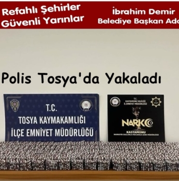 Tosya Emniyetinden Büyük Uyuşturucu Operasyonu