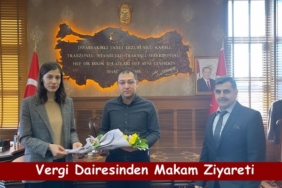 Tosya Vergi Dairesi Müdüründen Kaymakam Uğur Ünsal’a Ziyaret
