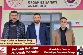 Türkiye Odalar ve Borsalar Birliği Organize Sanayi Anaokulu Tamamlandı