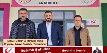 Türkiye Odalar ve Borsalar Birliği Organize Sanayi Anaokulu Tamamlandı