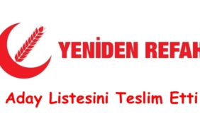Yeniden Refah Partisi Tosya Teşkilatı Aday Listesini Teslim Etti
