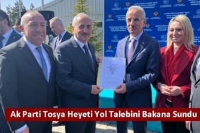 Ak Parti Tosya Heyeti Yol Taleplerini Bakan Uraloğlu’na İletti