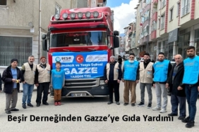 Beşir Derneğinden Gazze’ye Gıda Yardımı