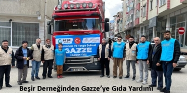 Beşir Derneğinden Gazze’ye Gıda Yardımı