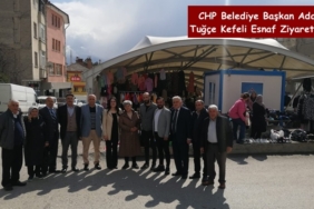 CHP Belediye Başkan Adayı Tuğçe Kefeli Esnaf Ziyaretinde