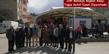 CHP Belediye Başkan Adayı Tuğçe Kefeli Esnaf Ziyaretinde
