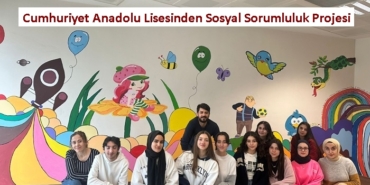 Cumhuriyet Anadolu Lisesinden Sosyal Sorumluluk Projesi