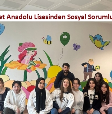 Cumhuriyet Anadolu Lisesinden Sosyal Sorumluluk Projesi