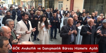 GÖK Avukatlık ve Danışmanlık Bürosu Hizmete Açıldı