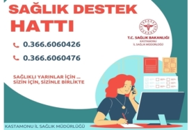 İl Sağlık Müdürlüğü Tarafından Sağlık Destek Hattı Hizmete Sunuluyor