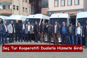 Seç Tur Kooperatifi Dualarla Hizmete Girdi