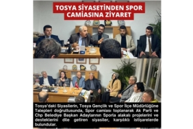 Tosya Siyasetinden Spor Camiasına Ziyaret