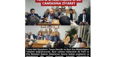 Tosya Siyasetinden Spor Camiasına Ziyaret