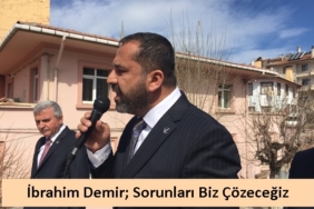 Yeniden Refah Partisi Tosya Belediye Başkan Adayı İbrahim Demir; Sorunları Biz Çözeceğiz