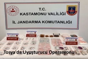 Jandarmadan Tosya’da Uyuşturucu Operasyonu