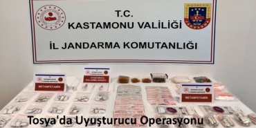 Jandarmadan Tosya’da Uyuşturucu Operasyonu