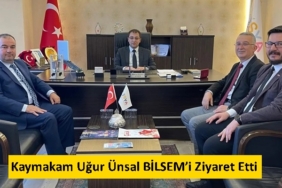 Kaymakam Uğur Ünsal BİLSEM’i Ziyaret Etti