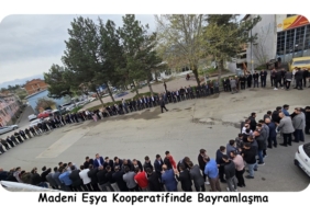 Madeni Eşya Kooperatifinde Bayramlaşma