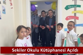 Sekiler Okulu Kütüphanesi Açıldı