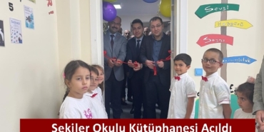 Sekiler Okulu Kütüphanesi Açıldı