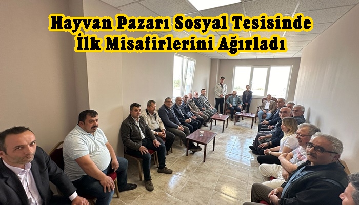 Tosya Belediyesi, Hayvan Pazarı Sosyal Tesisinde İlk Misafirlerini Ağırladı