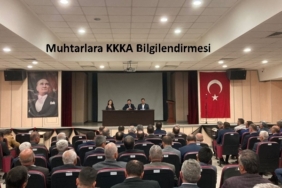 Tosya İlçe Sağlık Müdürlüğü Muhtarları KKKA Hakkında Bilgilendirdi