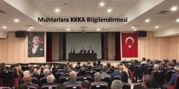 Tosya İlçe Sağlık Müdürlüğü Muhtarları KKKA Hakkında Bilgilendirdi