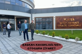 Başkan Kavaklıgil’den Otogara Ziyaret