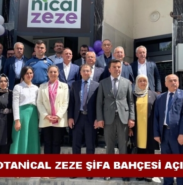 Botanical Zeze Şifa Bahçesi Açıldı