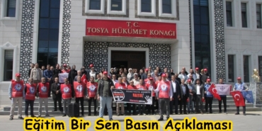 Eğitim Bir Sen Basın Açıklaması