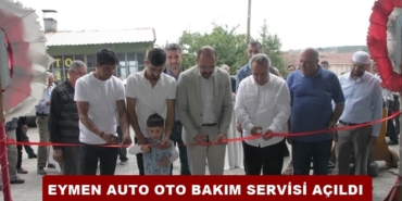 Eymen Auto Oto Bakım Servisi Açıldı