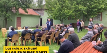İlçe Sağlık Müdürlüğü Kene Vakalarına Karşı Halkı Bilinçlendiriyor
