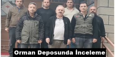Kastamonu OBM’den Tosya Orman Deposunda İnceleme