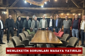 Memleketin Sorunları Masaya Yatırıldı