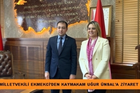 Milletvekili Ekmekci’den Kaymakam Uğur Ünsal’a Ziyaret