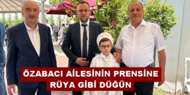 Özabacı Ailesinin Prensine Rüya Gibi Düğün