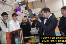 Tosya Fen Lisesi’nde Bilim Fuarı Başladı