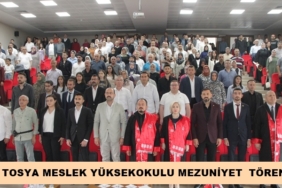 Tosya Meslek Yüksekokulu’nda Mezuniyet Töreni Yapıldı