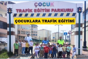 Tosyalı İlkokul Öğrencileri Trafik Eğitim Parkurunda