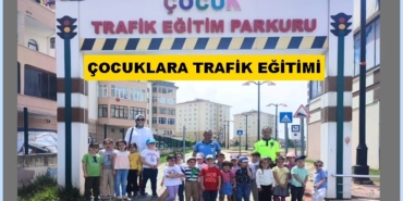 Tosyalı İlkokul Öğrencileri Trafik Eğitim Parkurunda