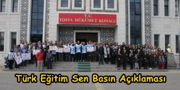 Türk Eğitim Sen Basın Açıklaması