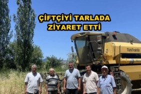 Ak Parti İlçe Başkanı Mustafa Takır: Hasatlarınız Bereketli Olsun