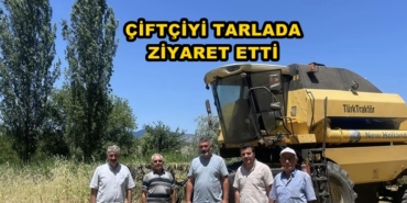 Ak Parti İlçe Başkanı Mustafa Takır: Hasatlarınız Bereketli Olsun