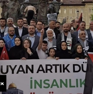 Ak Parti’den Filistine Destek Yürüyüşü