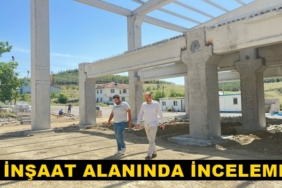 Başkan Volkan Kavaklıgil’den İnşaat Alanında İnceleme
